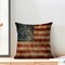 18 x 18 Inch Set of 2 Throw Pillows Covers for 4th of July Decorations